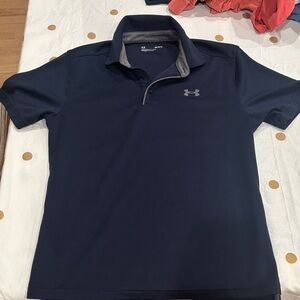 Under Armour Men's Dark Blue Polo Shirt